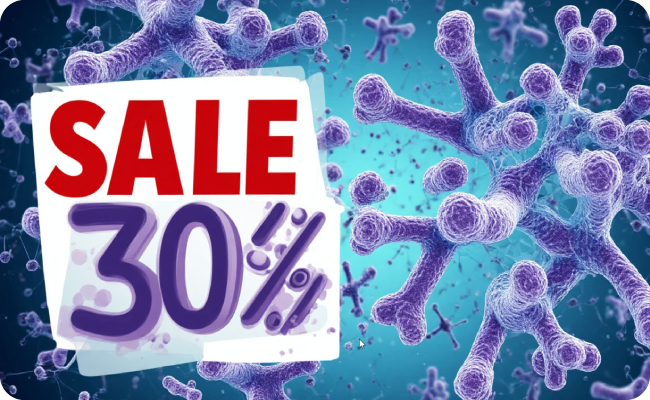 Скидка 30% на антитела производства Servicebio из наличия!