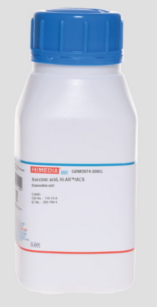 Янтарная кислота, Hi-AR/ACS, CAS 110-15-6, 500 г