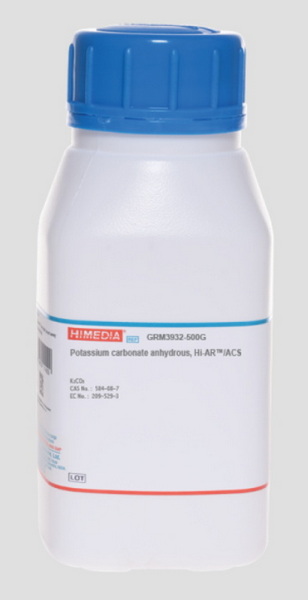 Карбонат калия безводный, Hi-AR/ACS, CAS 584-08-7, 500 г