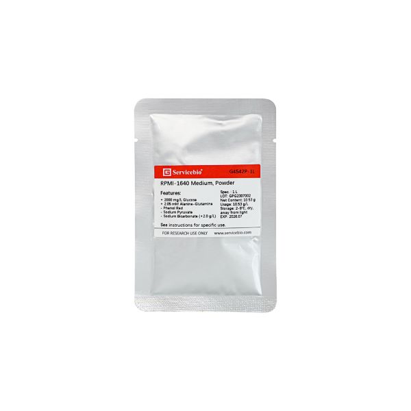 Среда культуральная RPMI-1640, порошок, GlutaPlus, без фенольного красного, без HEPES, 1 л