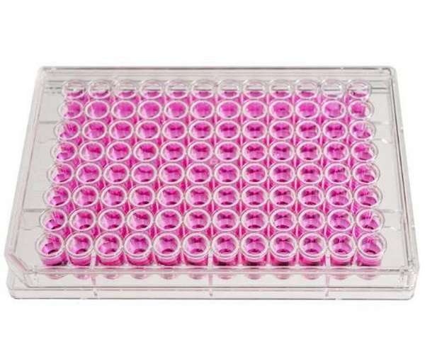 Планшет культуральный, 96-луночный, non-TC treated, стерильный, 1 шт/инд. упак