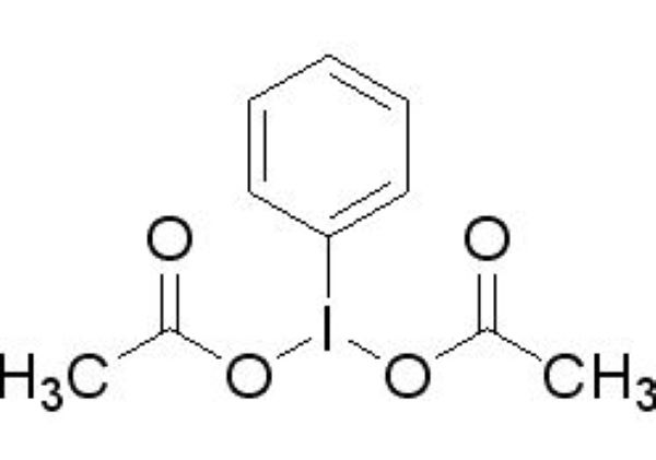 (Диацетоксииодо)бензол, 98%, CAS 3240-34-4, 500 г