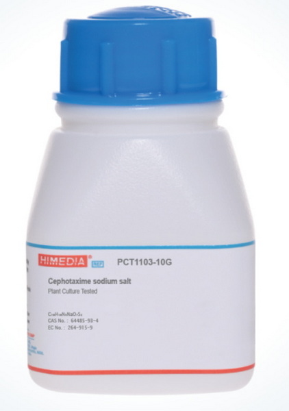 Цефотаксима натриевая соль, CAS 64485-93-4, ≥98%, 10 г