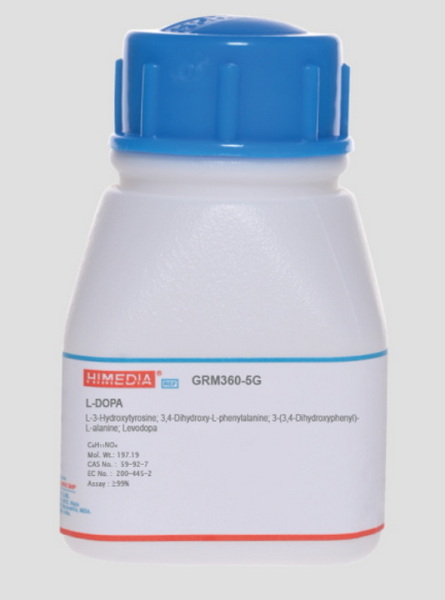 Леводопа, CAS 59-92-7, 5 г