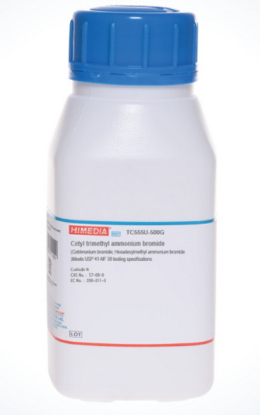 Цетилтриметиламмония бромид (CTAB), CAS 57-09-0, 500 г