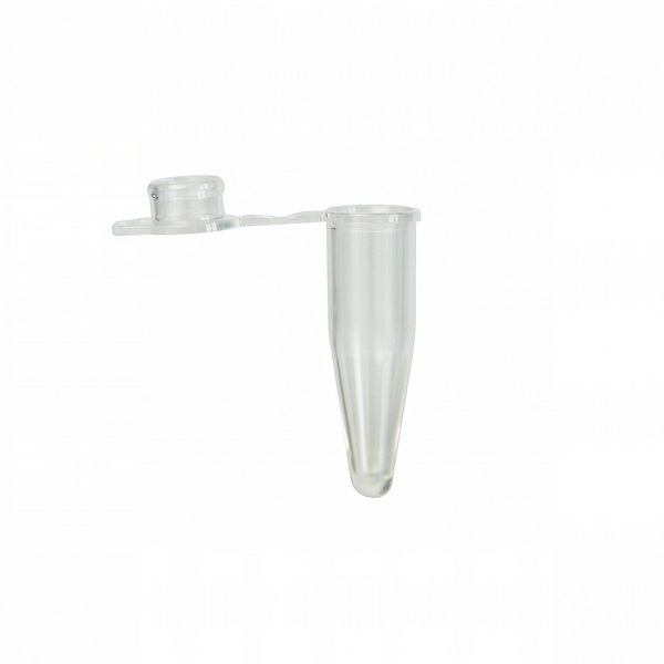 Пробирки для ПЦР, 0.2 мл, крышка - плоская, оптически прозрачные, 1000 шт/упак