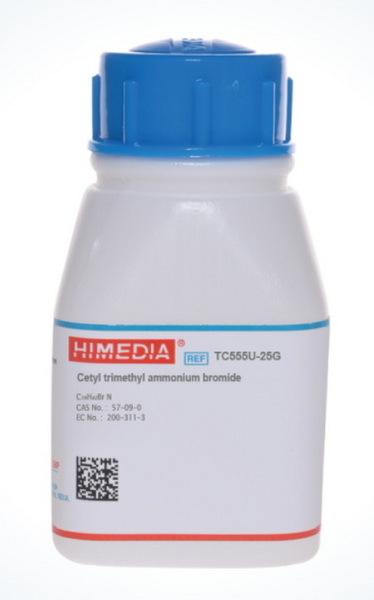 Цетилтриметиламмония бромид (CTAB), CAS 57-09-0, 25 г