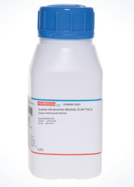 Нитропруссида натрия дигидрат, Hi-AR/ACS, CAS 13755-38-9, 500 г