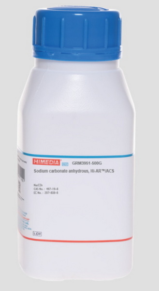 Натрия карбонат безводный, Hi-AR/ACS, CAS 497-19-8, 500 г