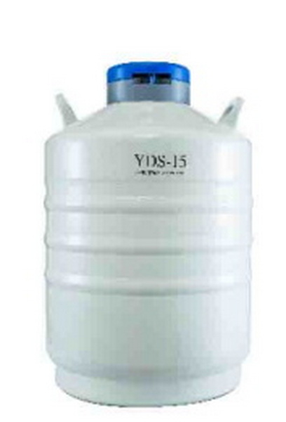 Криохранилище, объемом 15 л, тип наполнения - криоканистры, диаметр горловины 50 мм, высота 591 мм