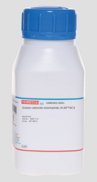 Натрия карбонат 1-водный, Hi-AR/ACS, CAS 5968-11-6, 500 г