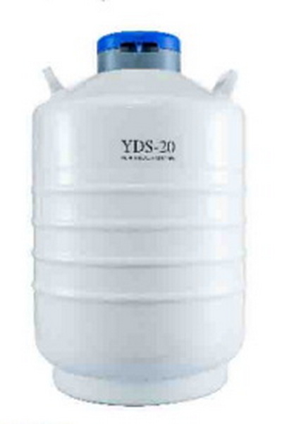 Криохранилище, объемом 20 л, тип наполнения - криоканистры, диаметр горловины 50 мм, высота 667 мм