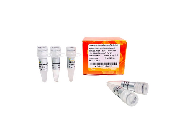 Набор для синтеза кДНК для qPCR TransScript Uni All-in-One, удал. ген. ДНК, 100 р. х 20 мкл р. см.