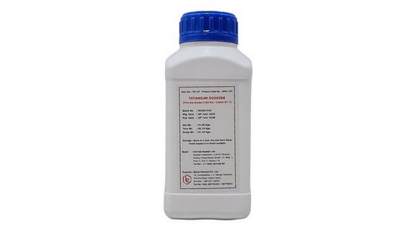 Титана (IV) оксид, фарм (pharma grade BP / EP / USP), CAS 13463-67-7, 1 кг