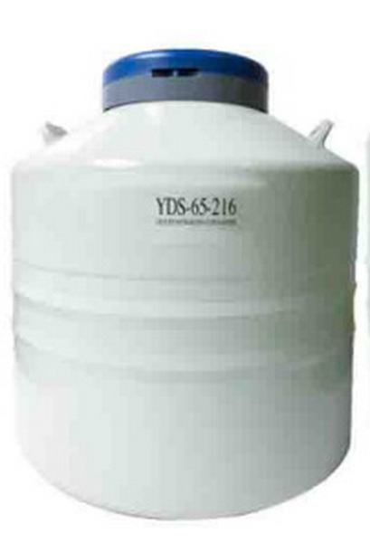 Криохранилище, объемом 65 л, тип наполнения - криоштативы, диаметр горловины 216 мм, высота 737 мм