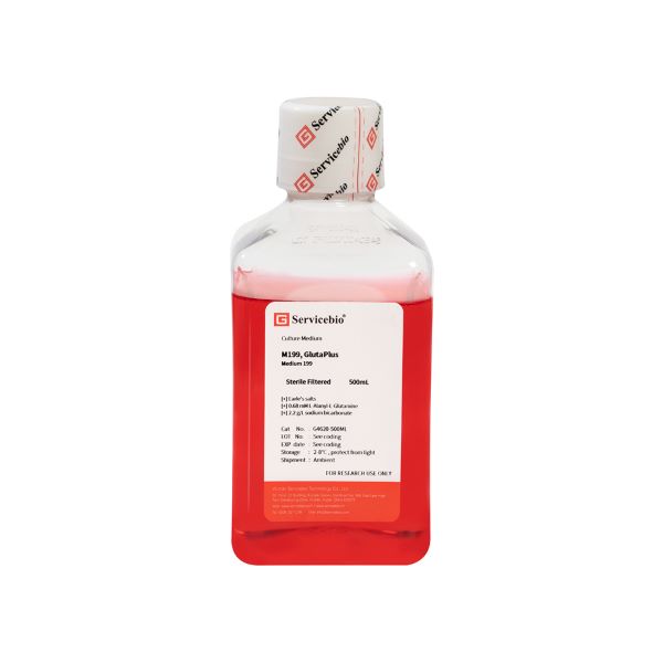 Среда культуральная M199, с солями Эрла, глюкозой, L-глутам., феноловым красным, без HEPES, 500 мл