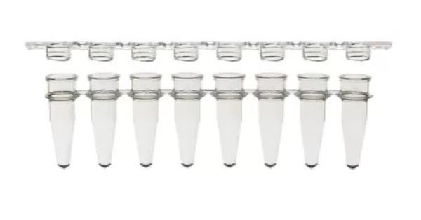 Пробирки 0.2 мл для ПЦР, в стрипах по 8 штук SSI-3111, с крышками SSI-3105, нест., 125 стрипов/упак