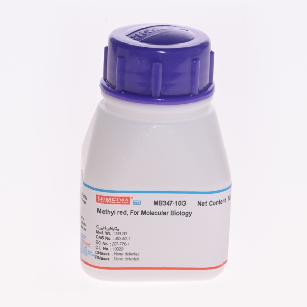 Краситель метиловый красный, CAS 493-52-7, 10 г