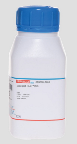 Борная кислота, Hi-AR/ACS, CAS 10043-35-3, 500 г