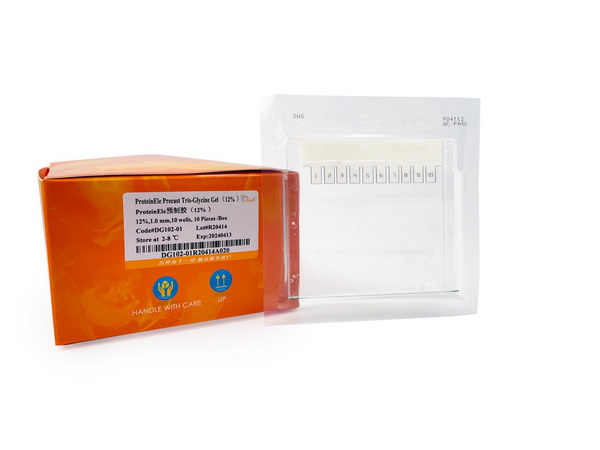Готовый гель для электроф. ProteinEle Precast Tris-Glycine Gel, 12%, 1.0 мм, 15 лунок, 10 шт/упак