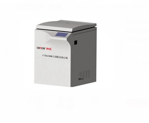 Центрифуга низкоскоростная с охлаждением CTK120R с ротором 120 мест 13 мм, диаметр 75-100 мм посад.