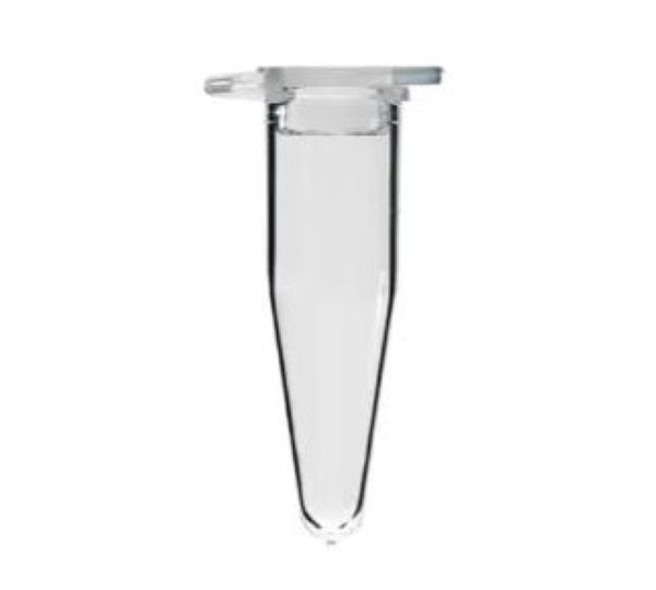 Пробирки 0.2 мл для ПЦР, тонкостенные, оптически прозр. плоские крышки, нестерильные, 1000 шт/упак