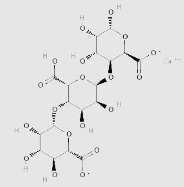 Альгинат кальция, CAS 9005-35-0, 25 г