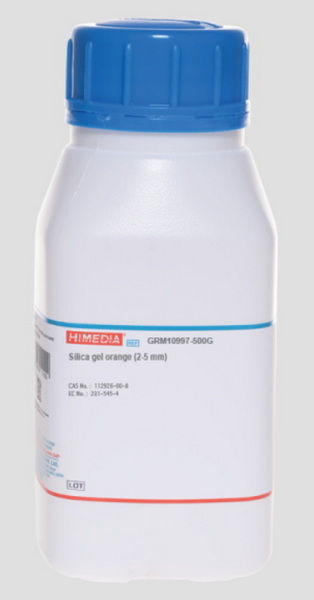 Силикагель оранжевый (2-5 мм), CAS 112926-00-8, 500 г