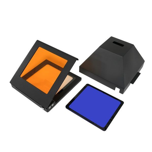 Трансиллюминатор, сине-белые свет-ды, синий свет: 470 нм, белый свет: 3 ур. яркос., диап. 190х170 мм