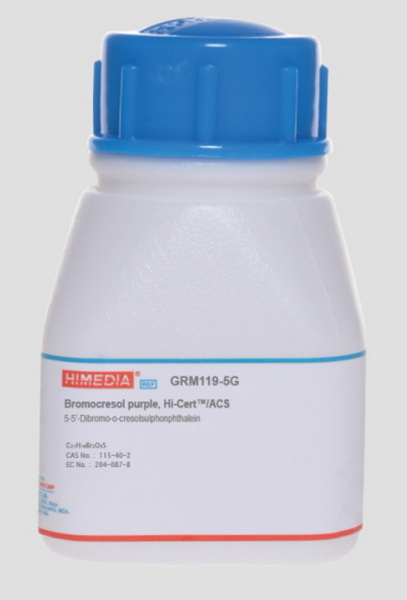 Бромкрезоловый фиолетовый, Hi-Cert/ACS, CAS 115-40-2, 5 г