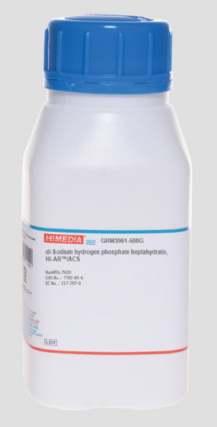 Натрия гидрофосфат 7-водный, Hi-AR/ACS, CAS 7782-85-6, 500 г