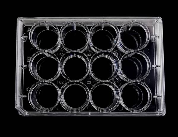 Планшет культуральный, 12-луночный, non-TC treated, стерильный, 1 шт/инд. упак