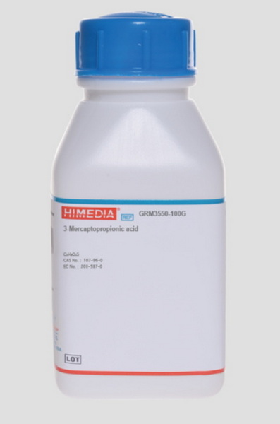 3-меркаптопропионовая кислота, CAS 107-96-0, 100 г