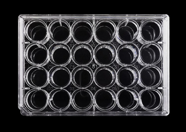 Планшет культуральный, 24-луночный, non-TC treated, стерильный, 1 шт/инд. упак