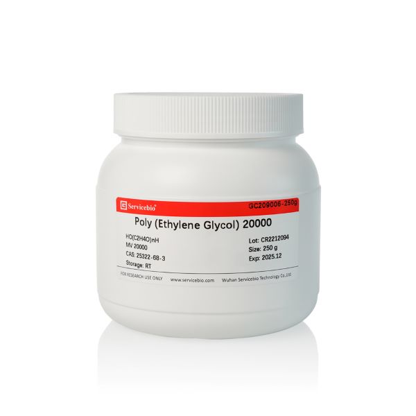 Полиэтиленгликоль (ПЭГ) 20000, ≥ 99%, CAS 25322-68-3, 250 г