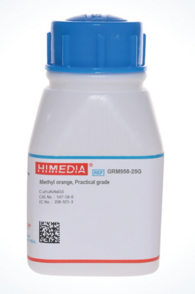 Метиловый оранжевый, CAS 547-58-0, 25 г
