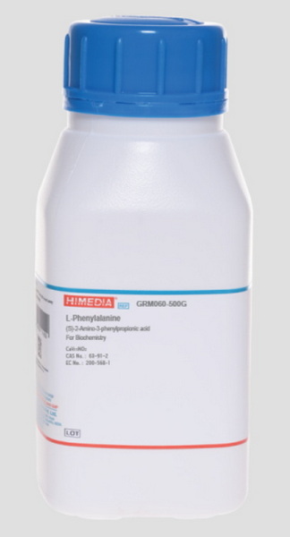 L-фенилаланин, CAS 63-91-2, 500 г