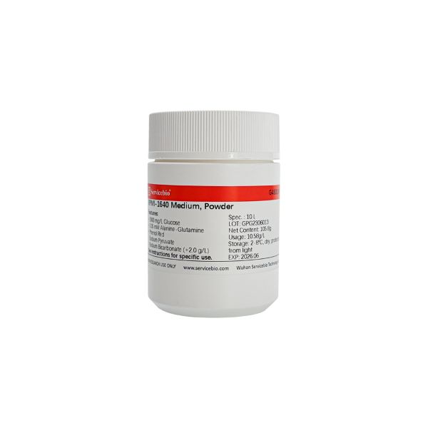 Среда культуральная RPMI-1640, порошок, GlutaPlus, без фен. кр., без HEPES, без пирув. натрия, 10 л