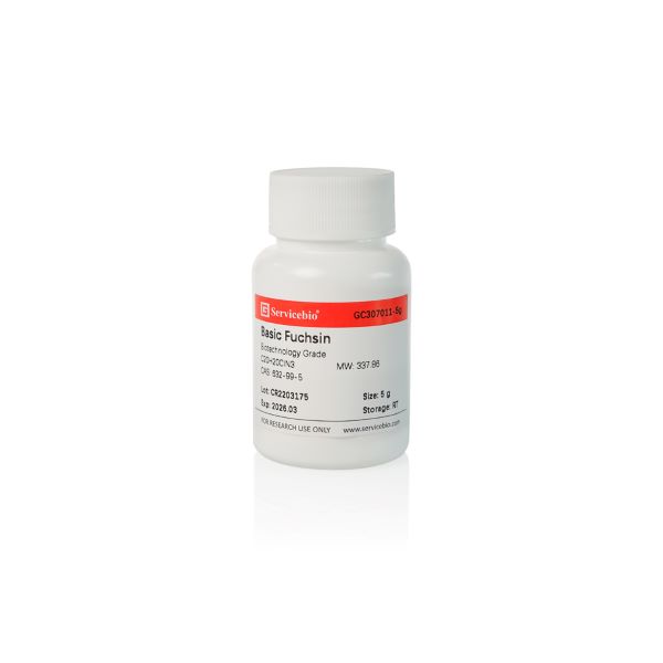 Краситель фуксин основной, для биотехнологии, CAS 632-99-5, 5 г