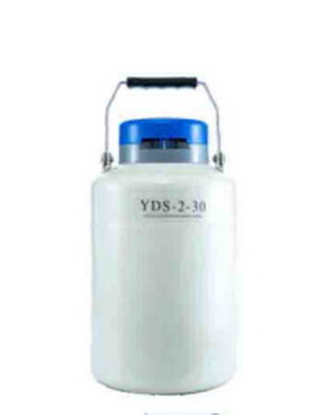 Криохранилище, объемом 2 л, тип наполнения - криоканистры, диаметр горловины 30 мм, высота 400 мм