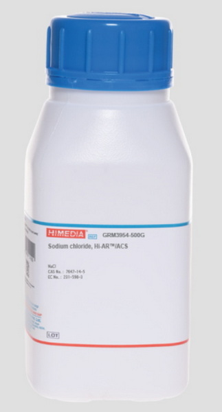 Натрия хлорид, Hi-AR/ACS, CAS 7647-14-5, 500 г