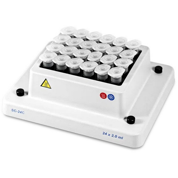 Блок SC-24C для пробирок 24 х 2 мл, для TS-100C, TS-100C Smart