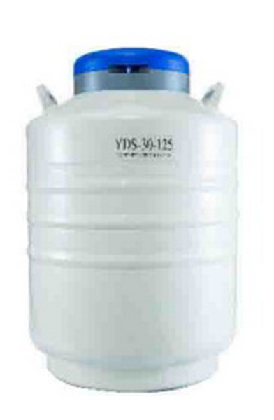 Криохранилище, объемом 30 л, тип наполнения - криоштативы, диаметр горловины 125 мм, высота 608 мм