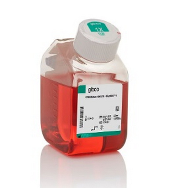 Среда культуральная RPMI 1640, GlutaMAX, фенол. красный, без HEPES, пируват натрия, 10 х 500 мл