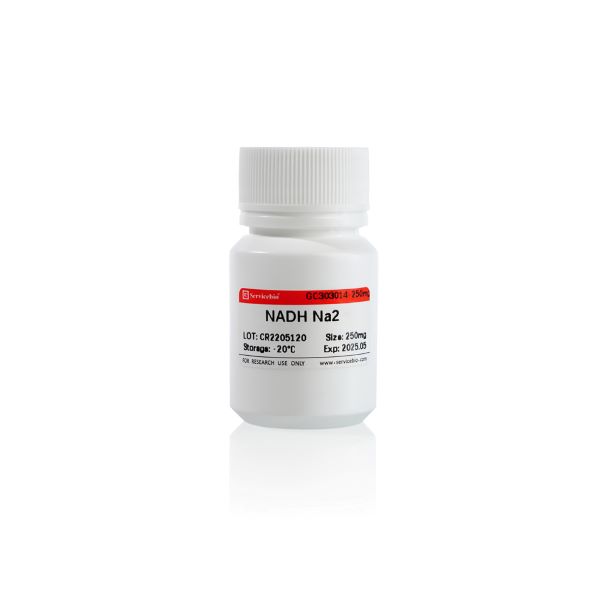 Никотинамид-β-аденин динуклеотид динатриевая соль (NADH-Na2), CAS 606-68-8, 250 мг