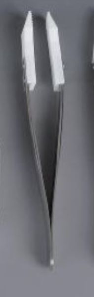 Пинцет лабораторный с наконечниками из тефлона (PTFE), длина 186 мм, ширина 22 мм