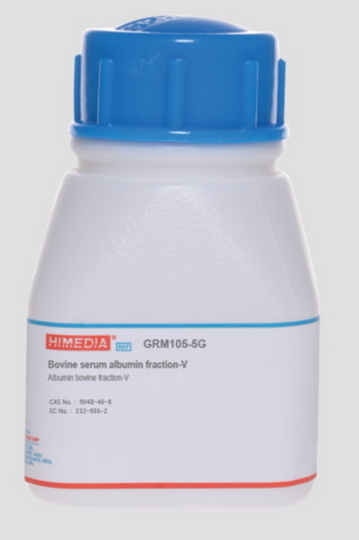 Альбумин бычий фракция-V, CAS 9048-46-8, 100 г
