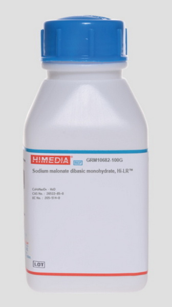 Двухосновный моногидрат малоната натрия, Hi-LR, CAS 26522-85-0, 100 г