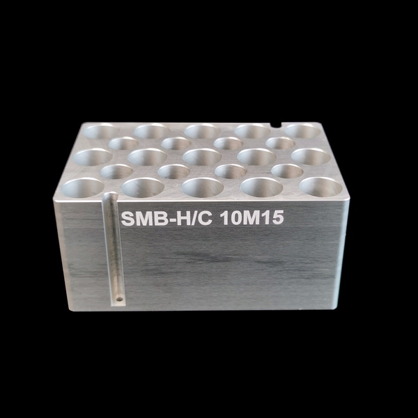 Блок для термостатов SMB-C, SMB-PC, SMB-MH, для пробирок 10 мл х 15 мест