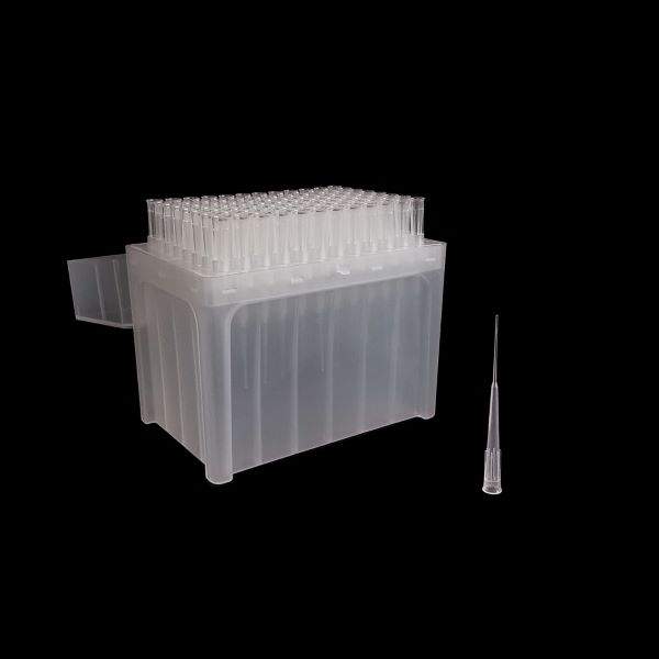 Наконечники 200 мкл для нанесения на гель, универсальные, без ДНК/РНКаз, нестерильные, 96 шт/штатив